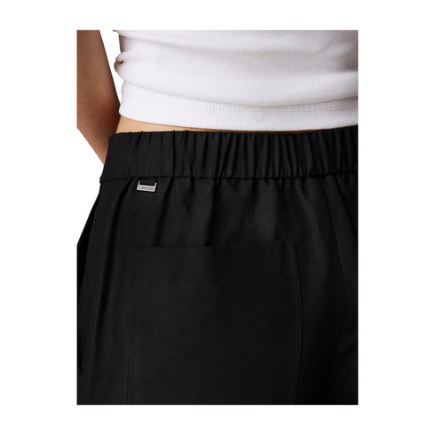 Calvin Klein Bermuda Bermuda Donna in misto lino 34 P25 - CALVIN KLEINK208380 - BEH - 34 - Francavilla Moda